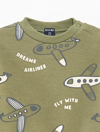 Conjunto de pijama all-over