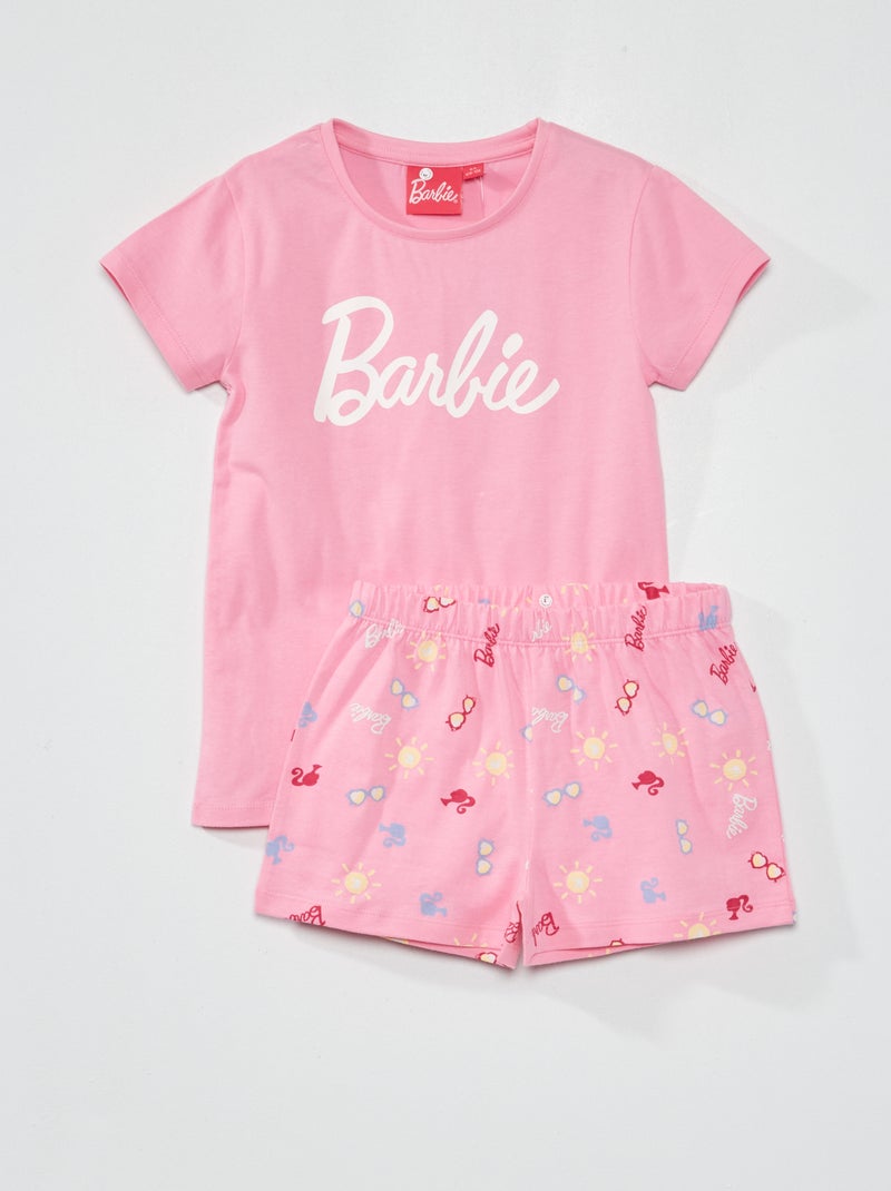 Conjunto de pijama 'Barbie' - 2 peças ROSA - Kiabi