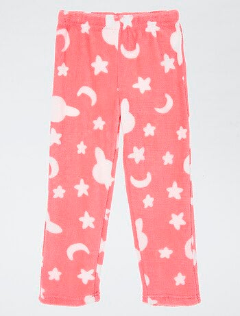 Conjunto de pijama 'Bluey' em polar - 2 peças