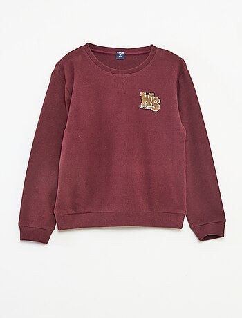 Conjunto de pijama top + calças de moletom