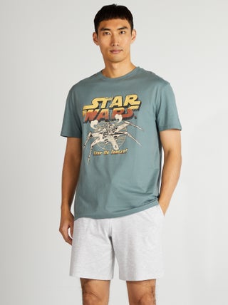 Conjunto de pijama-calção 'Star Wars' - 2 peças