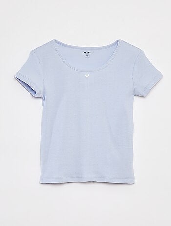 Conjunto de pijama-calção + t-shirt - 2 peças