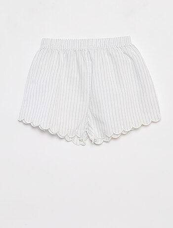 Conjunto de pijama-calção + t-shirt - 2 peças