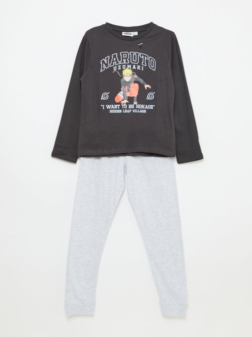 Conjunto de pijama calças + t-shirt 'Naruto' - 2 peças - Kiabi