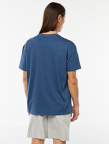 Conjunto de pijama calções + t-shirt 'PAC-MAN'