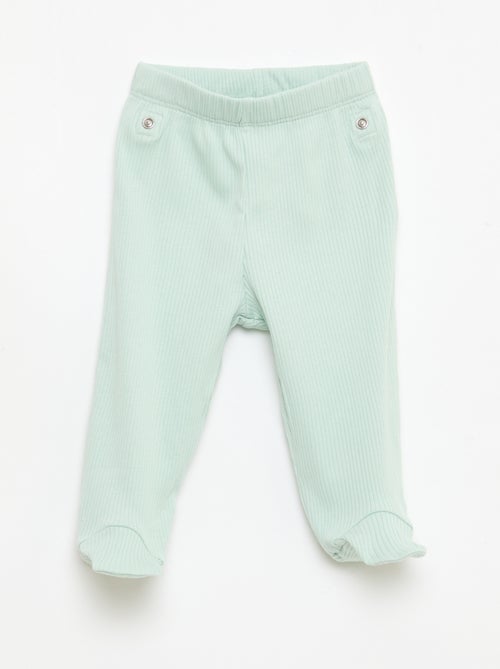 Conjunto de pijama chill em jersey de algodão - Kiabi