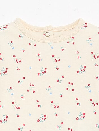 Conjunto de pijama chill em jersey de algodão