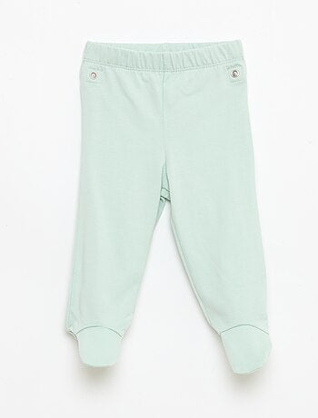 Conjunto de pijama chill em jersey de algodão