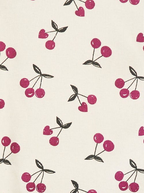 Conjunto de pijama com t-shirt + calças  - 2 peças - Kiabi