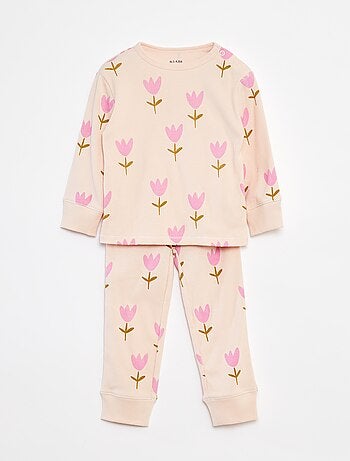 Conjunto de pijama com t-shirt + calças - 2 peças