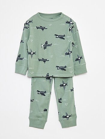 Conjunto de pijama com t-shirt + calças - 2 peças