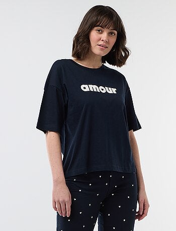 Conjunto de pijama comprido - 2 peças