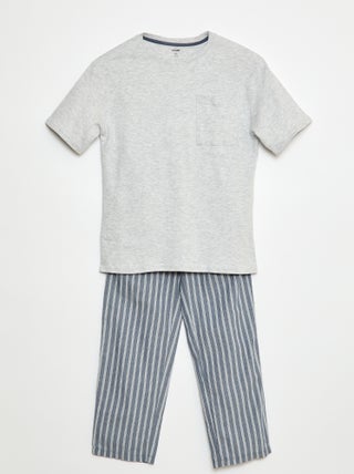 Conjunto de pijama comprido - 2 peças