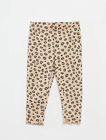 Conjunto de pijama comprido canelado - 2 peças