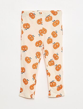 Conjunto de pijama comprido com estampado 'Halloween' - 2 peças