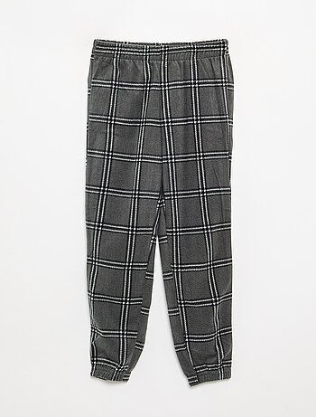 Conjunto de pijama comprido de polar - 2 peças