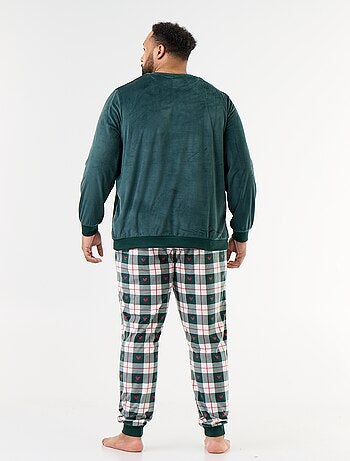 Conjunto de pijama comprido de polar 'Mickey' 'Disney' - 2 peças