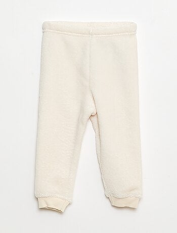 Conjunto de pijama comprido em polar - 2 peças