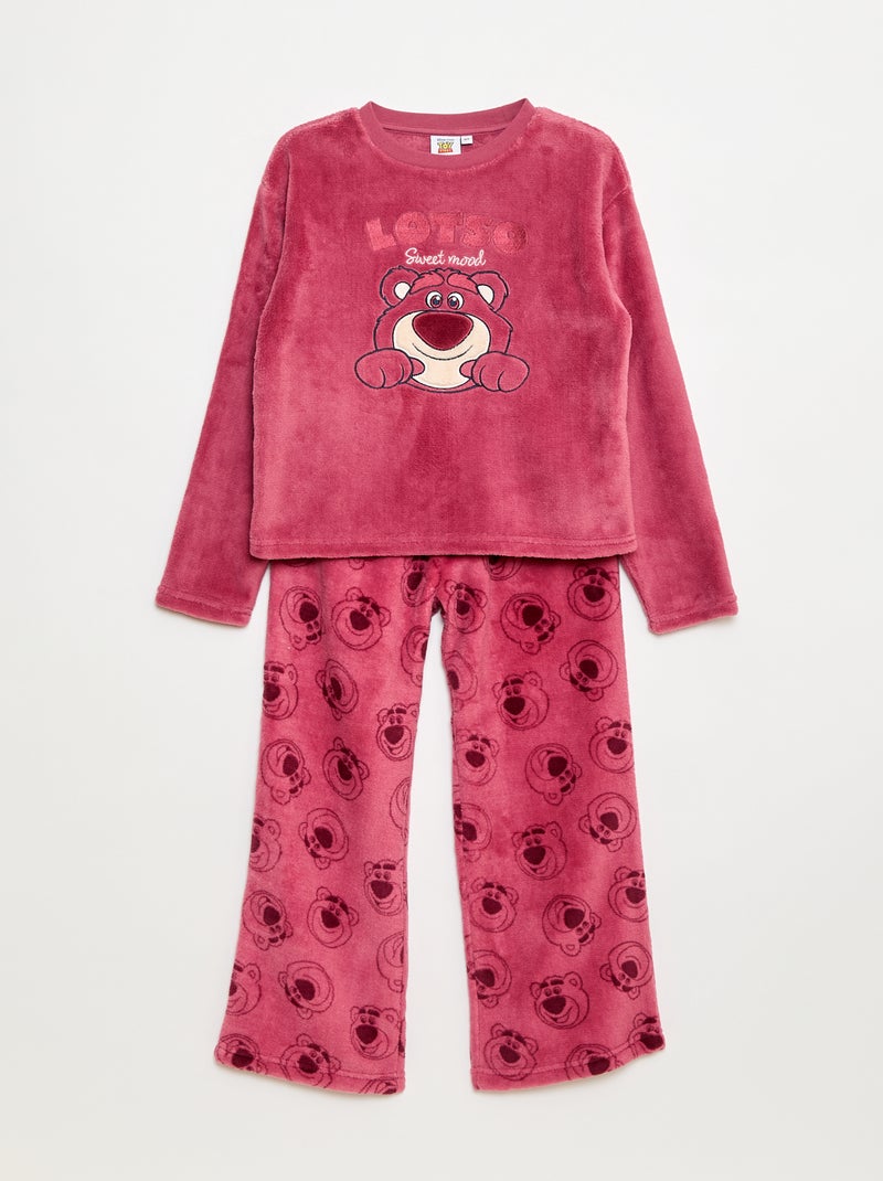 Conjunto de pijama comprido em polar 'Stitch' 'Disney' - 2 peças Rosa - Kiabi