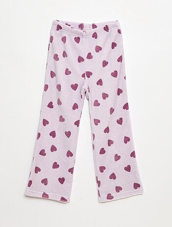 Conjunto de pijama comprido em polar 'Stitch' 'Disney' - 2 peças