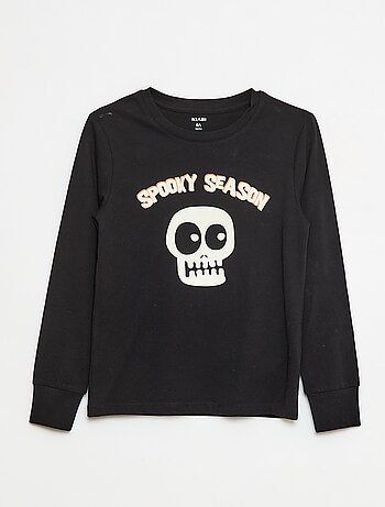Conjunto de pijama comprido "Halloween" - 2 peças
