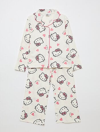 Conjunto de pijama comprido 'Hello Kitty' - 2 peças