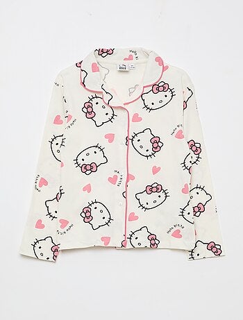 Conjunto de pijama comprido 'Hello Kitty' - 2 peças