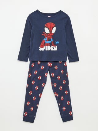 Conjunto de pijama comprido 'Homem-Aranha' 2 peças