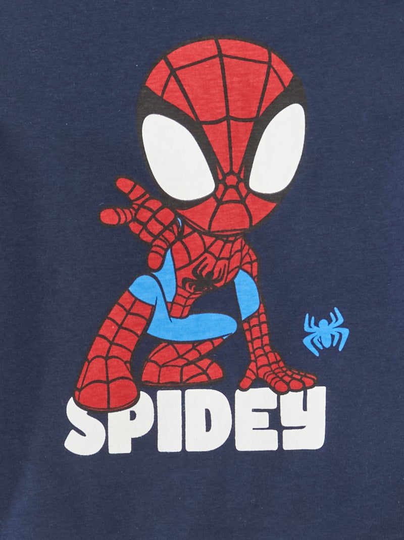 Conjunto de pijama comprido 'Homem-Aranha' 2 peças Azul - Kiabi