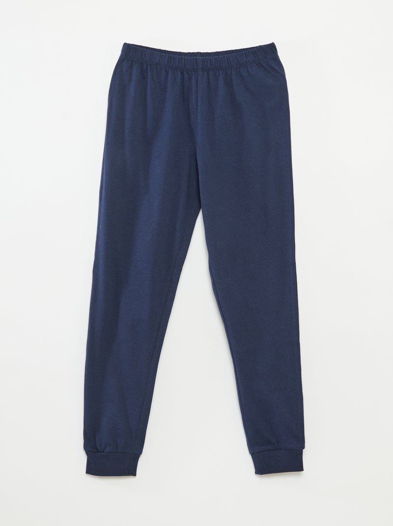 Conjunto de pijama comprido 'Homem-Aranha' 2 peças Azul - Kiabi