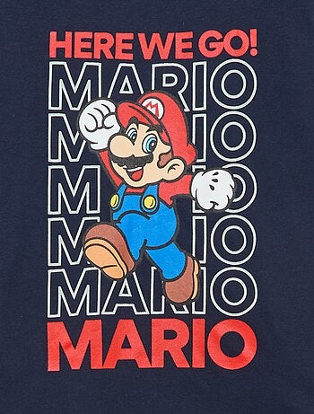 Conjunto de pijama comprido 'Mario' - 2 peças