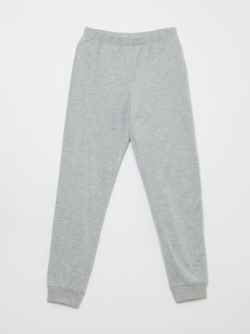 Conjunto de pijama comprido 'Mario' - 2 peças Bege - Kiabi