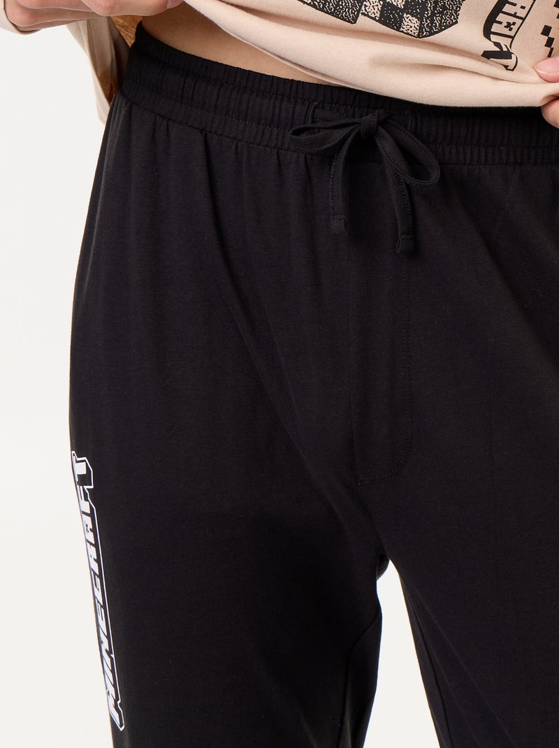 Conjunto de pijama comprido 'Minecraft' - 2 peças Bege - Kiabi
