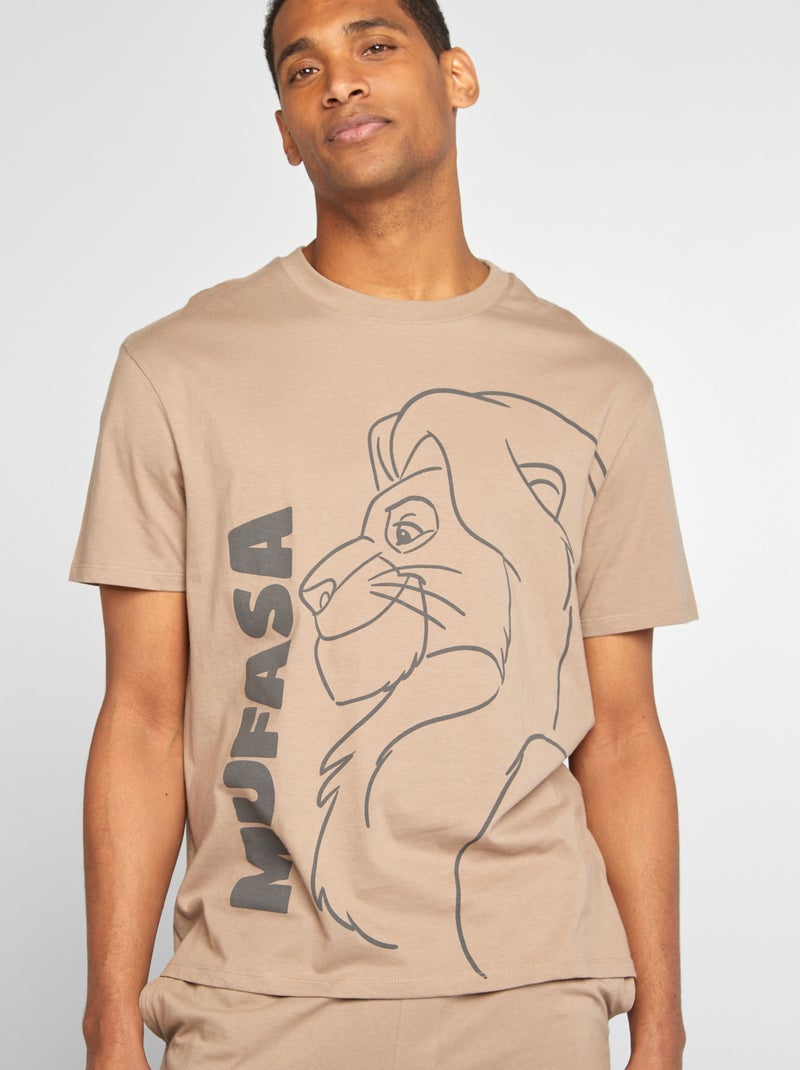 Conjunto de pijama comprido 'O Rei Leão' 'Disney' - 2 peças BEGE - Kiabi