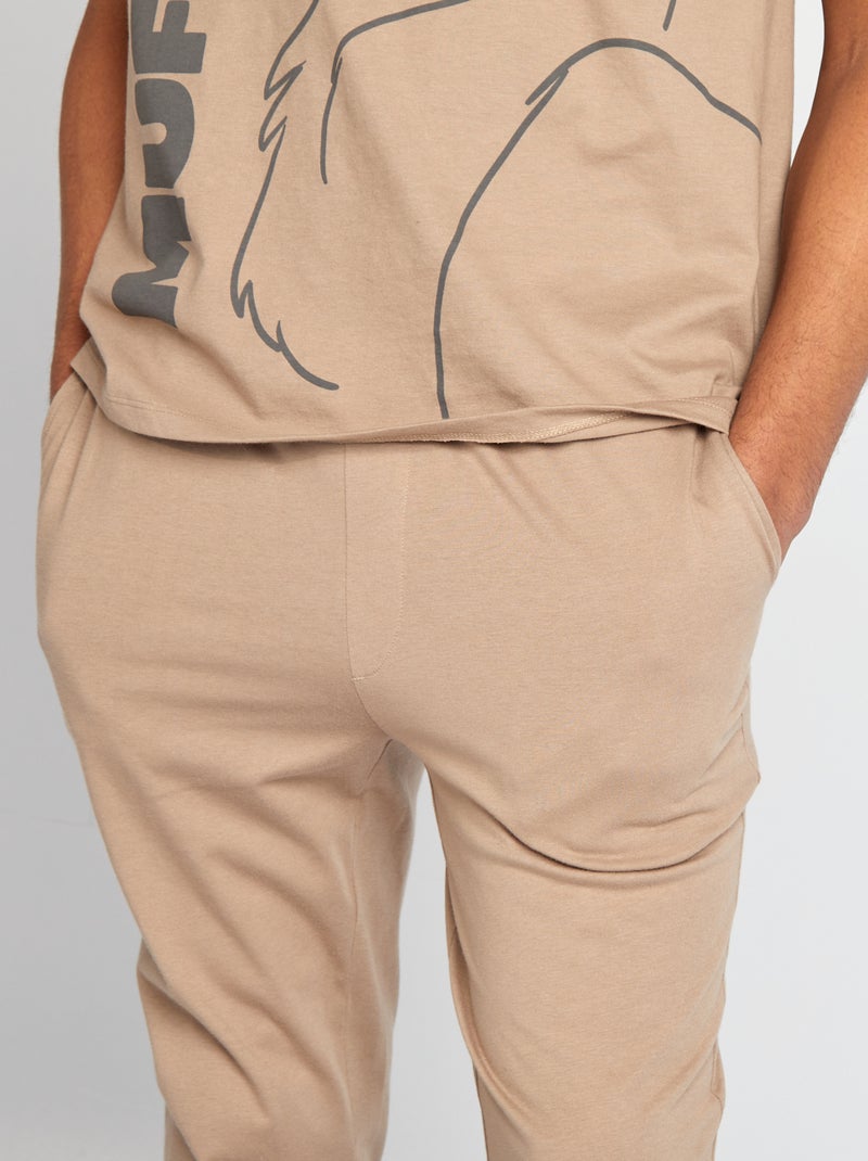 Conjunto de pijama comprido 'O Rei Leão' 'Disney' - 2 peças BEGE - Kiabi