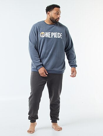 Conjunto de pijama comprido 'One Piece' - 2 peças