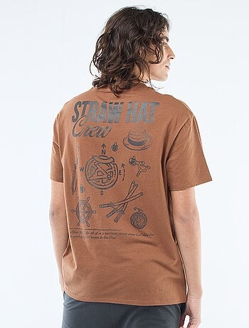 Conjunto de pijama comprido 'One piece' - 2 peças