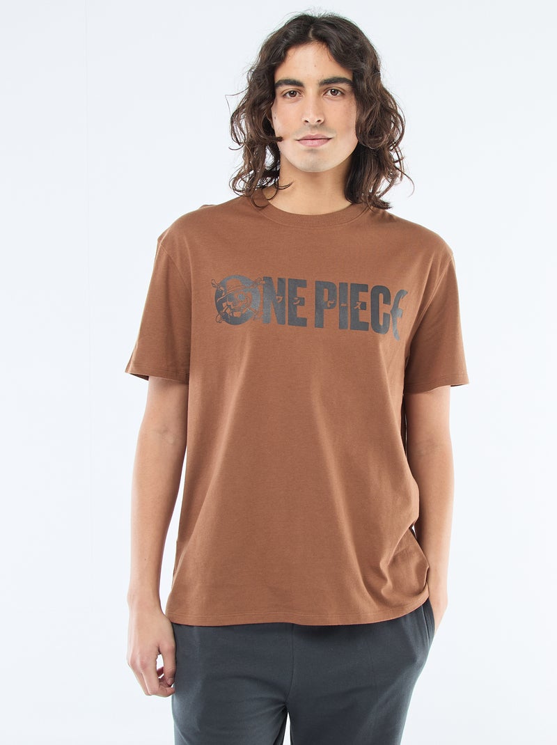 Conjunto de pijama comprido 'One piece' - 2 peças Cinza - Kiabi