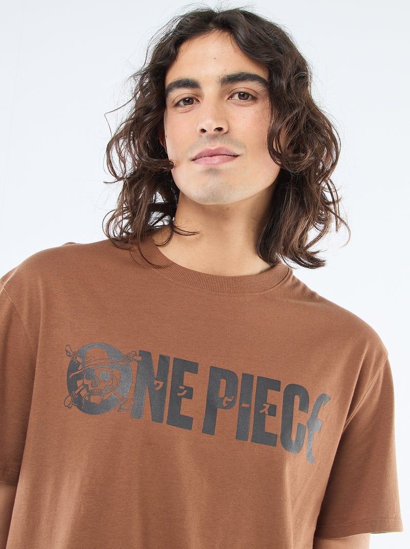 Conjunto de pijama comprido 'One piece' - 2 peças Cinza - Kiabi