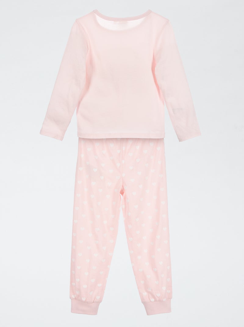 Conjunto de pijama comprido 'Patrulha Pata' - 2 peças Rosa - Kiabi