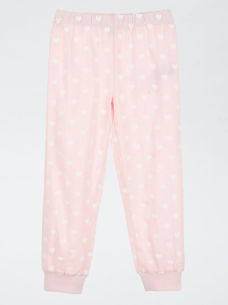 Conjunto de pijama comprido 'Patrulha Pata' - 2 peças Rosa - Kiabi