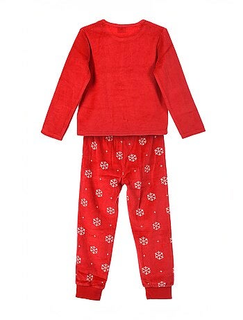 Conjunto de pijama comprido 'Patrulha Pata' em polar - 2 peças