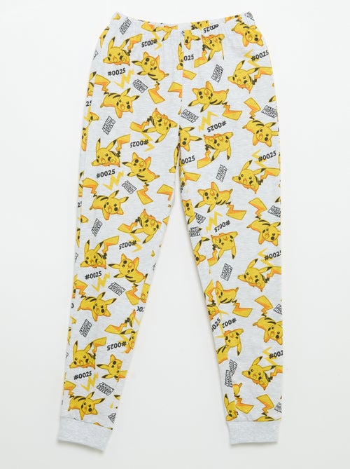 Conjunto de pijama comprido 'Pikachu' 'Pokémon' - 2 peças - Kiabi