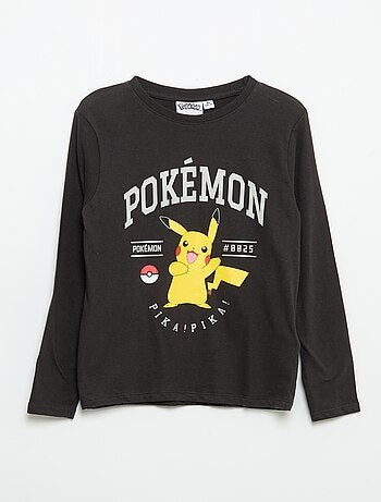 Conjunto de pijama comprido 'Pikachu' 'Pokémon' - 2 peças