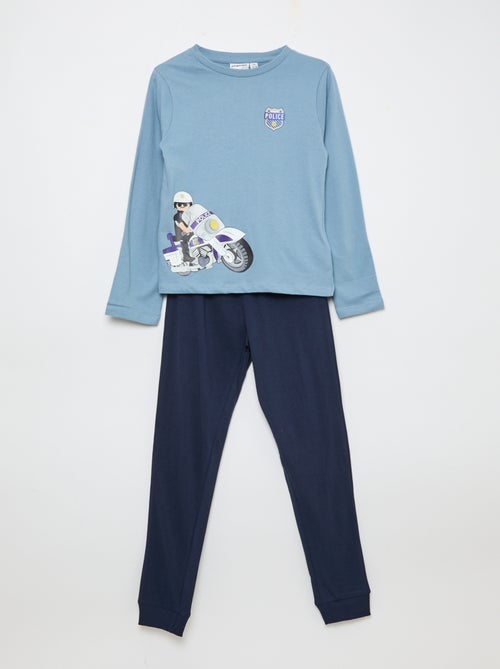 Conjunto de pijama comprido 'Playmobil' - 2 peças - Kiabi