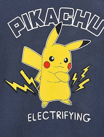 Conjunto de pijama comprido 'Pokémon' em polar - 2 peças