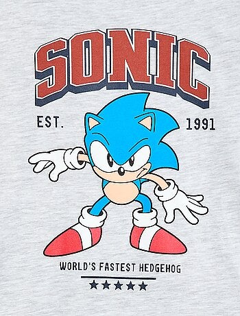 Conjunto de pijama comprido 'Sonic' - 2 peças