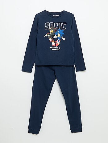 Conjunto de pijama comprido 'Sonic' - 2 peças