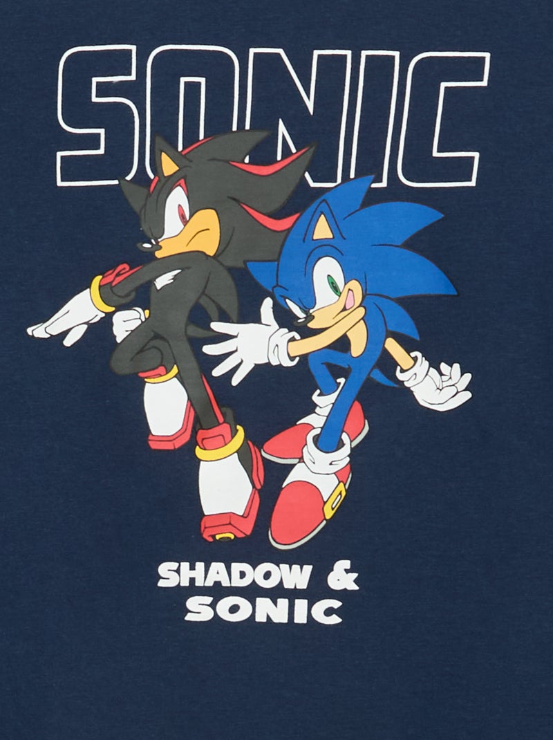 Conjunto de pijama comprido 'Sonic' - 2 peças Azul - Kiabi
