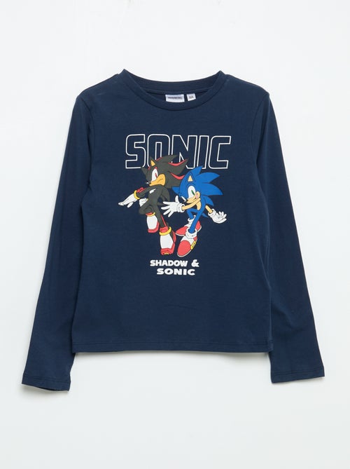Conjunto de pijama comprido 'Sonic' - 2 peças - Kiabi